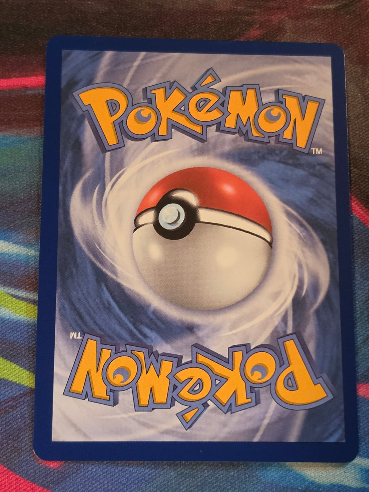 Fomantis Illustration Rare Pitch Black 085/084 NM Pokemon (Back)