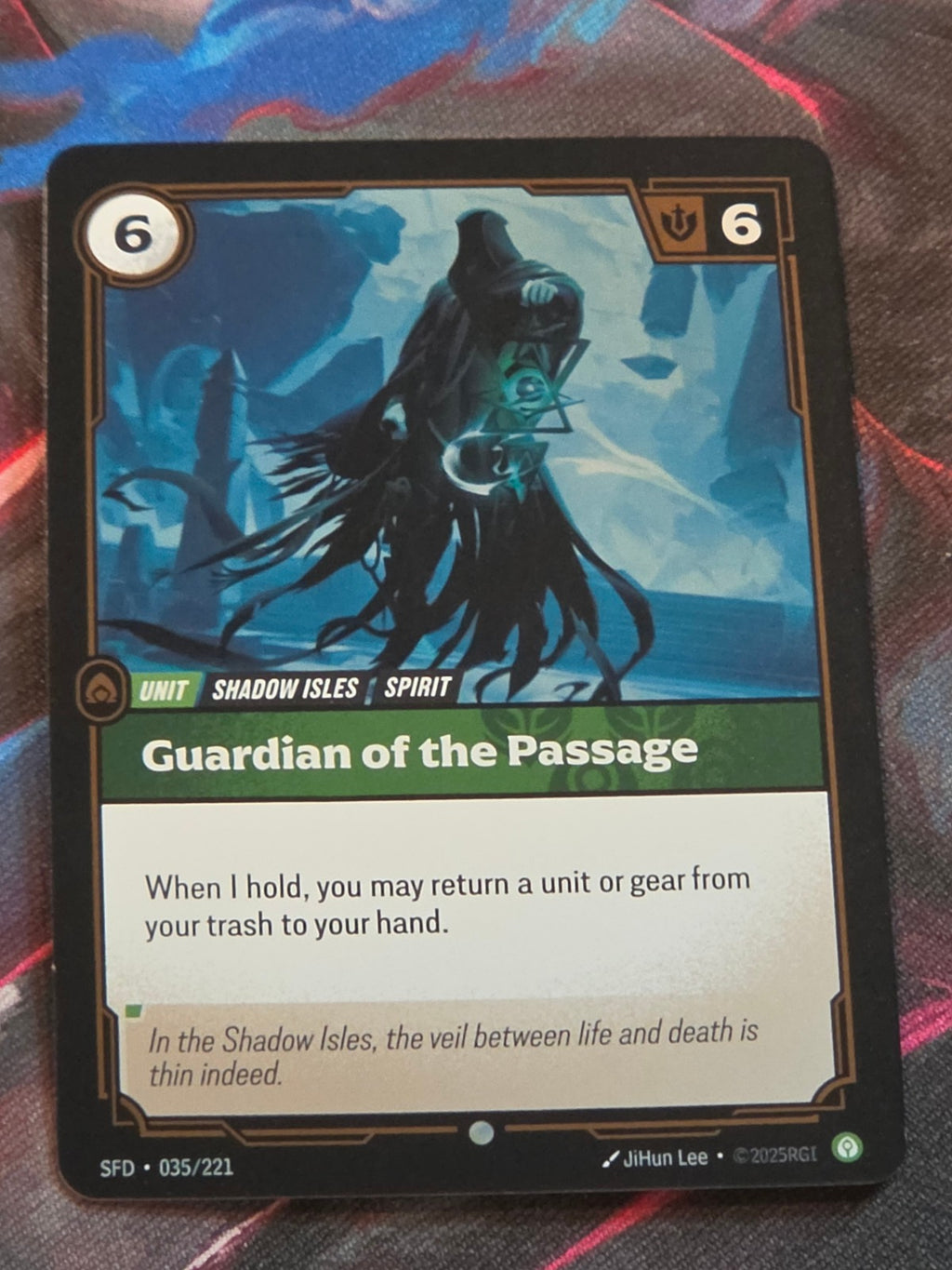 Guardian of the Passage - 035/221 - Spiritforged - Common - NM