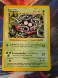 Tangela Shadowless Base Set Common 066/102 NM Pokemon
