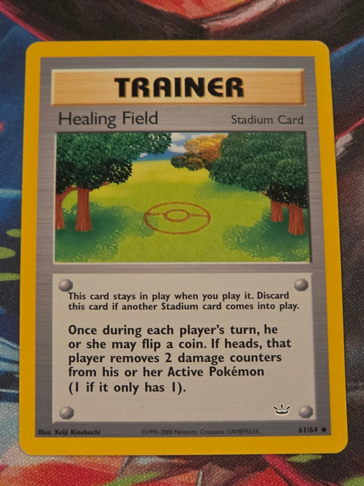 Healing Field - 61/64 - Neo Revelation - Uncommon - Unlimited - LP Pokemon