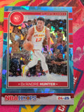 De'Andre Hunter Hoops Winter - Blizzard Prizms Premium 91 NM 03/88 Basketball