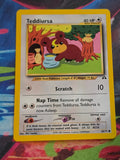 Teddiursa - 65/75 - Neo Discovery - Common - Unlimited - NM Pokemon