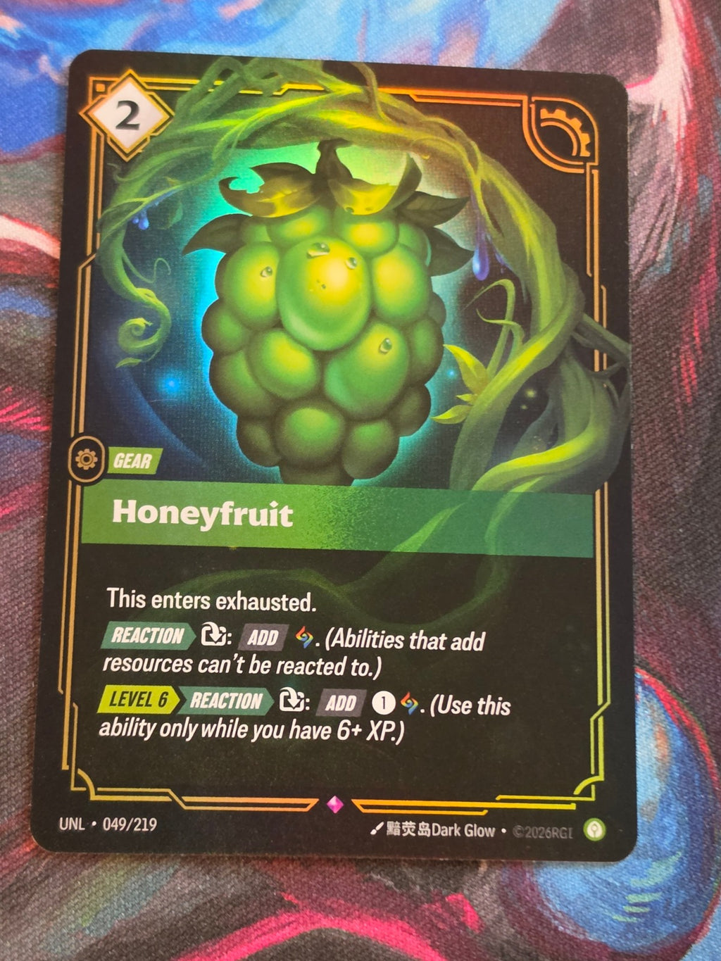 Honeyfruit - 049/219 - Unleashed - Rare - NM