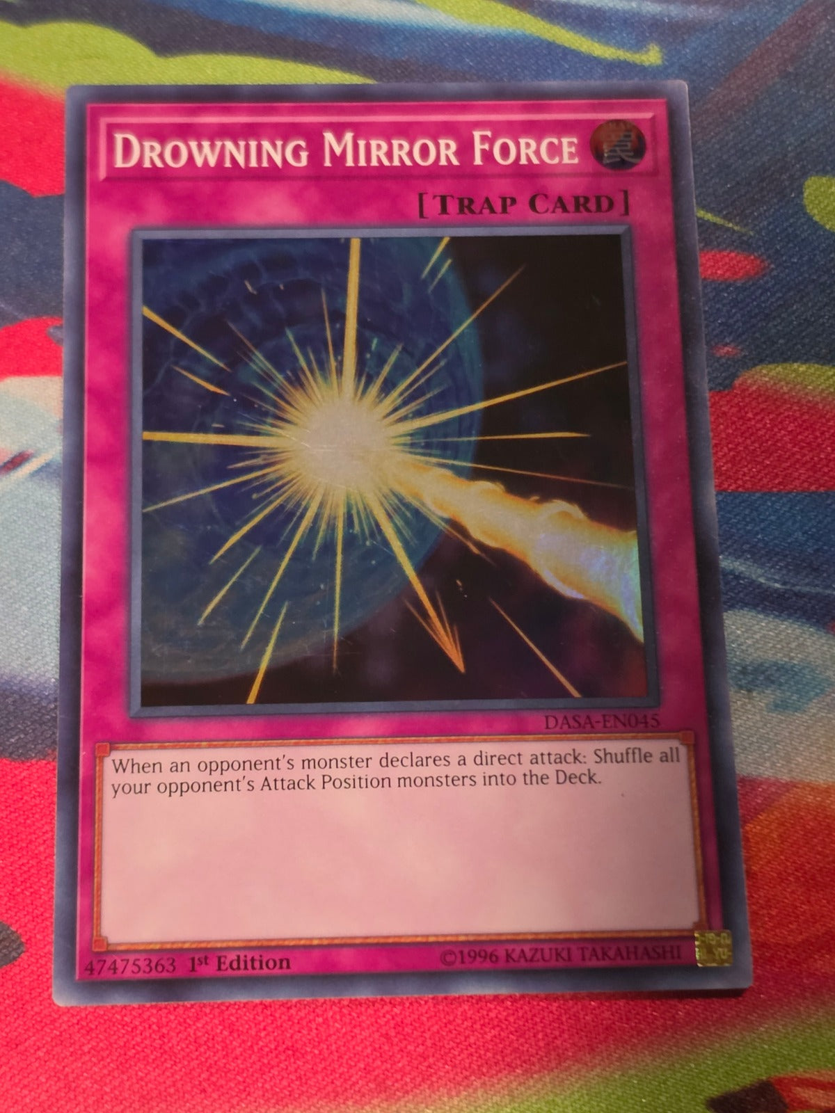 Drowning Mirror Force Super Rare Dark Saviors DASA-EN045 LP