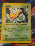 Weedle Shadowless Base Set Common 069/102 LP Pokemon