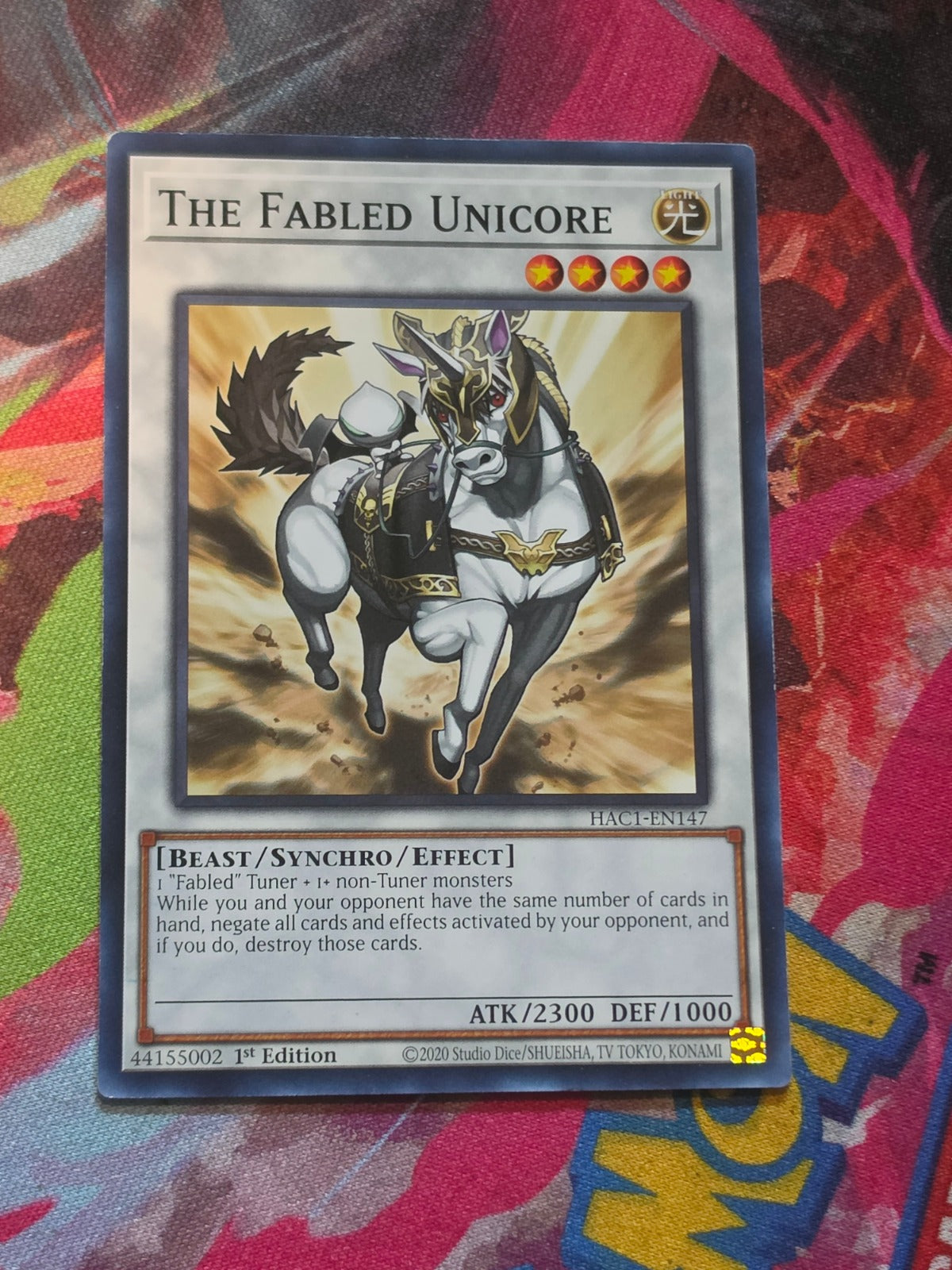 The Fabled Unicore Common Hidden Arsenal: Chapter 1 HAC1-EN147 LP