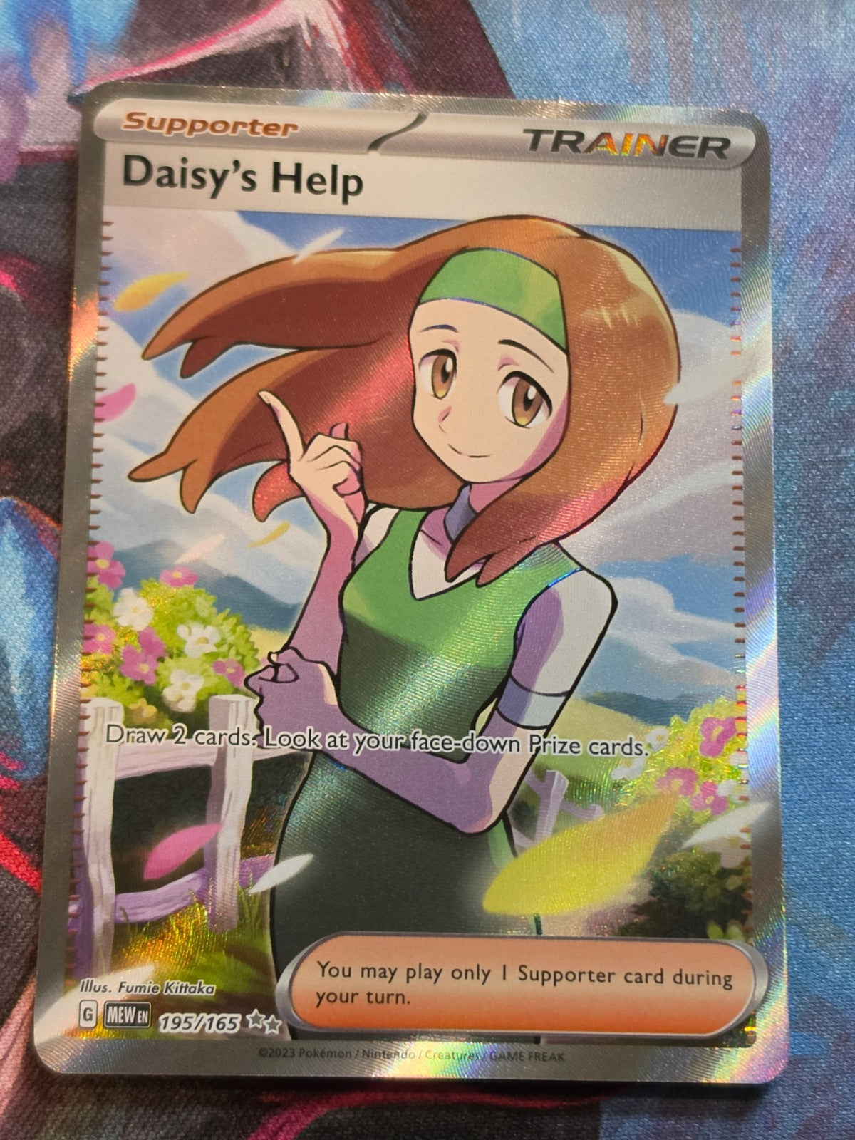 Daisy's Help Ultra Rare Scarlet & Violet 151 195/165 NM Pokemon