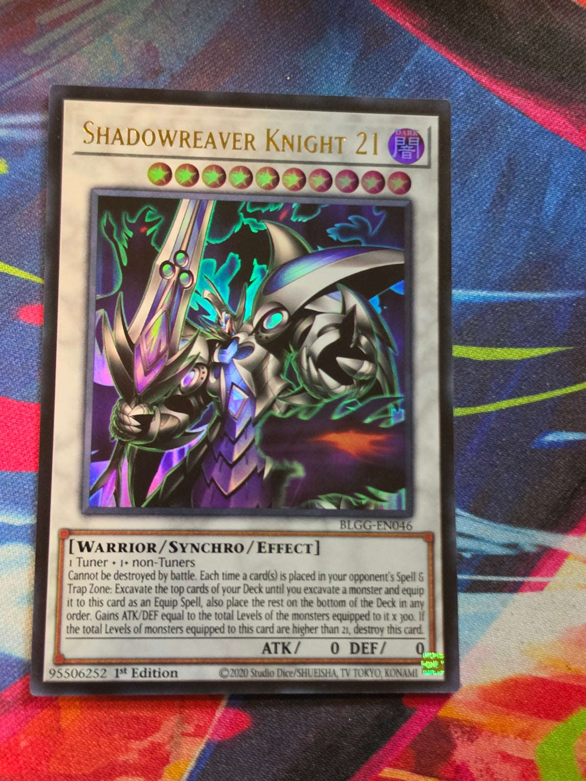 Shadowreaver Knight 21 Ultra Rare Battles of Legend: Glorious Gallery BLGG-EN046 LP