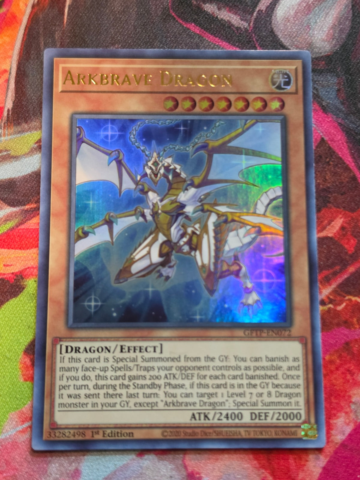 Arkbrave Dragon Ultra Rare Ghosts From the Past GFTP-EN072 1st Edition NM Yu-Gi-Oh!