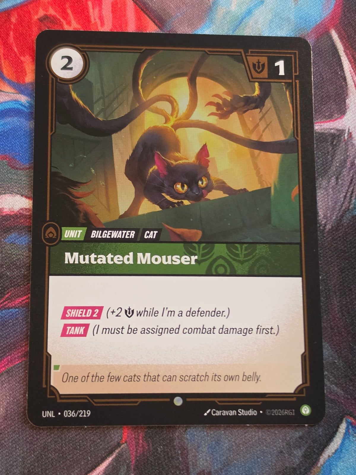 Mutated Mouser - 036/219 - Unleashed - Common - NM