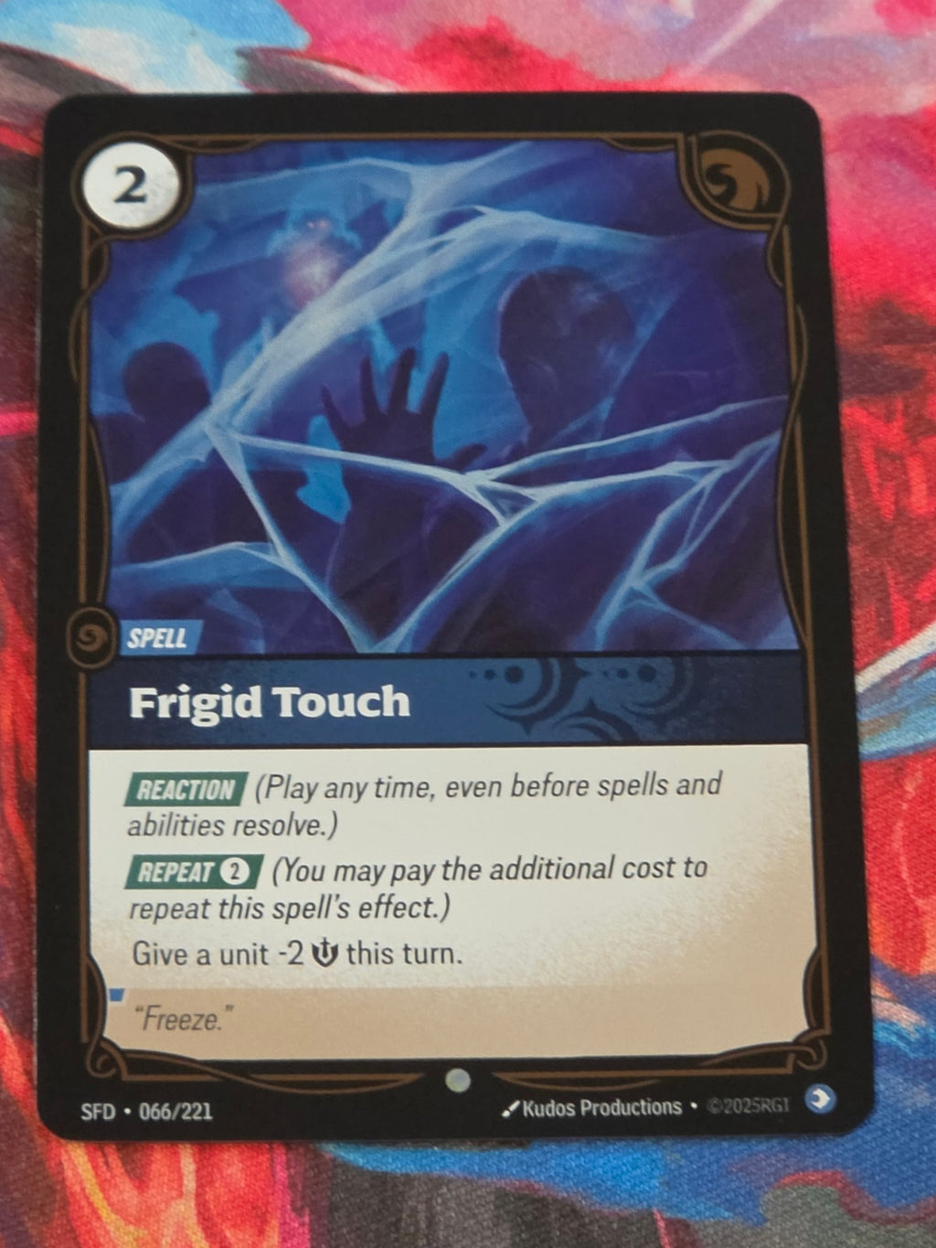 Frigid Touch - 066/221 - Spiritforged - Common - NM