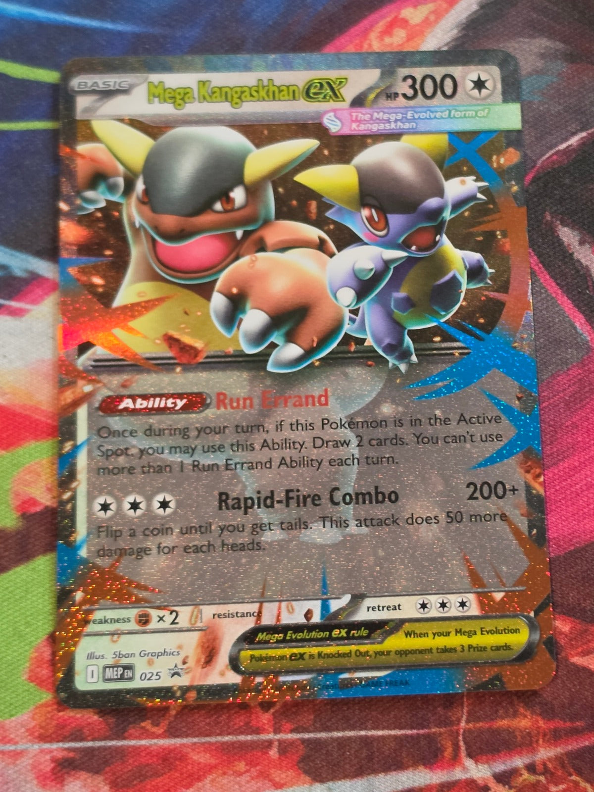 Mega Kangaskhan ex - 025 - ME: Mega Evolution Promo - Promo - NM Pokemon