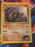 Brock's Golem Unlimited Rare Gym Heroes 020/132 LP Pokemon