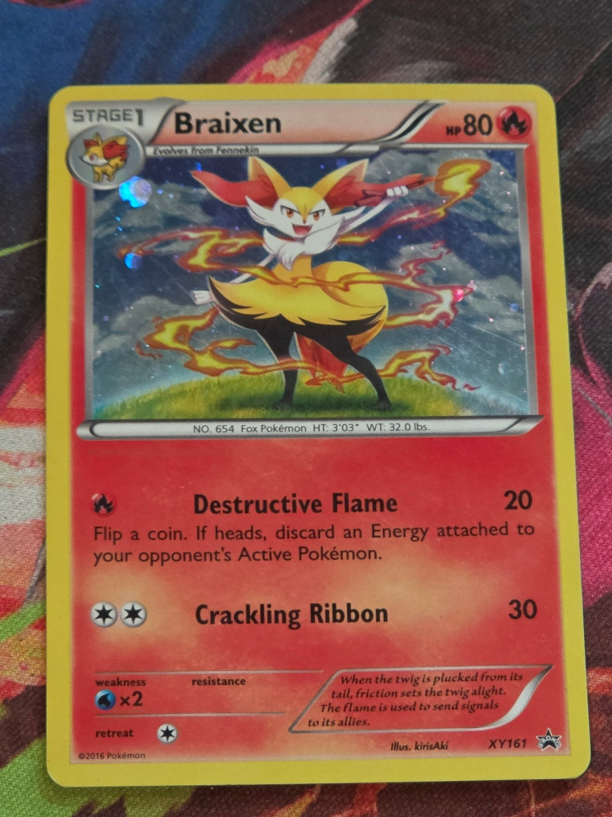 Braixen Promo XY Promos XY161 MP Pokemon