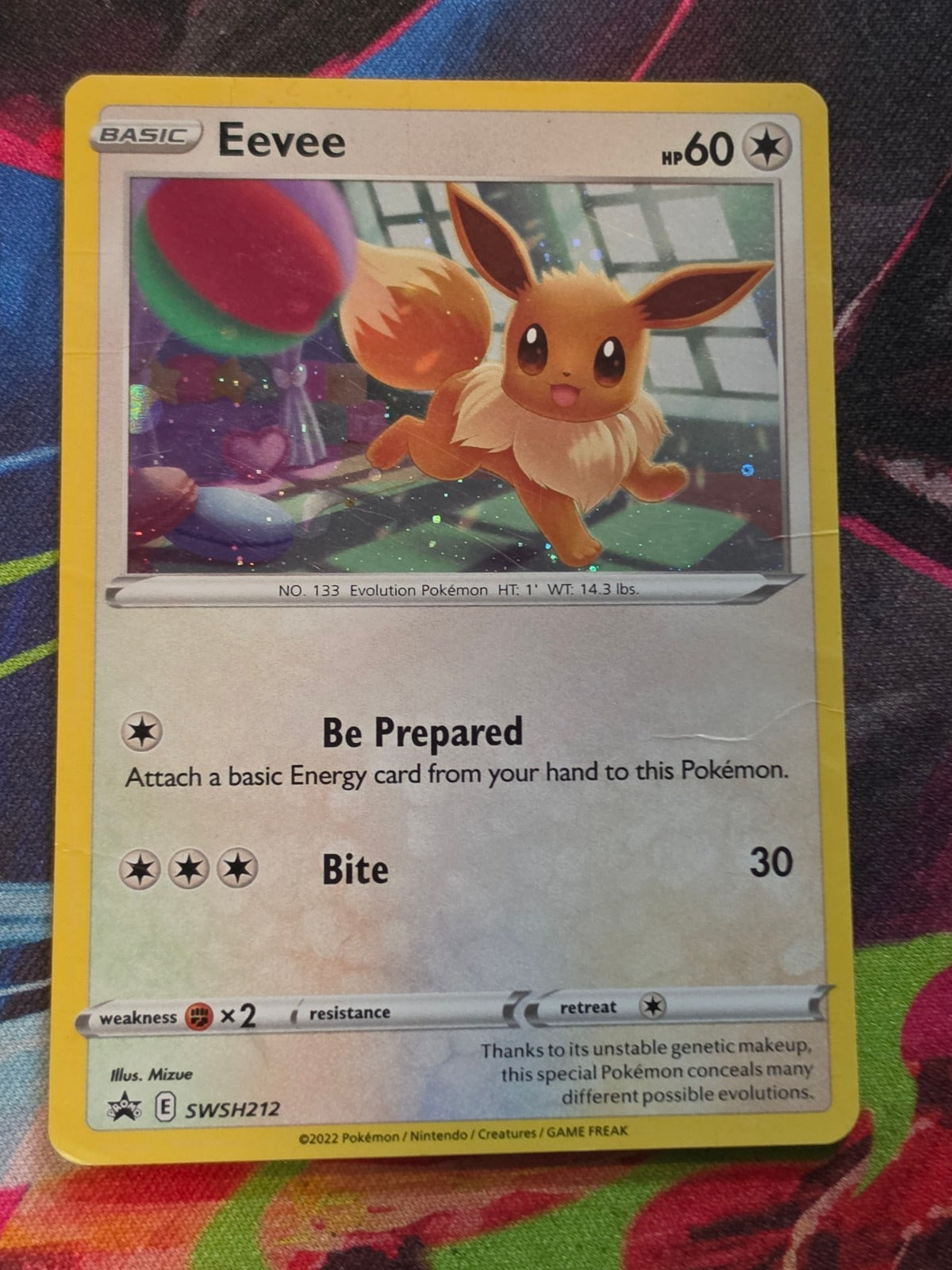 Eevee Promo SWSH: Sword & Shield Promo Cards SWSH212 DMG Pokemon