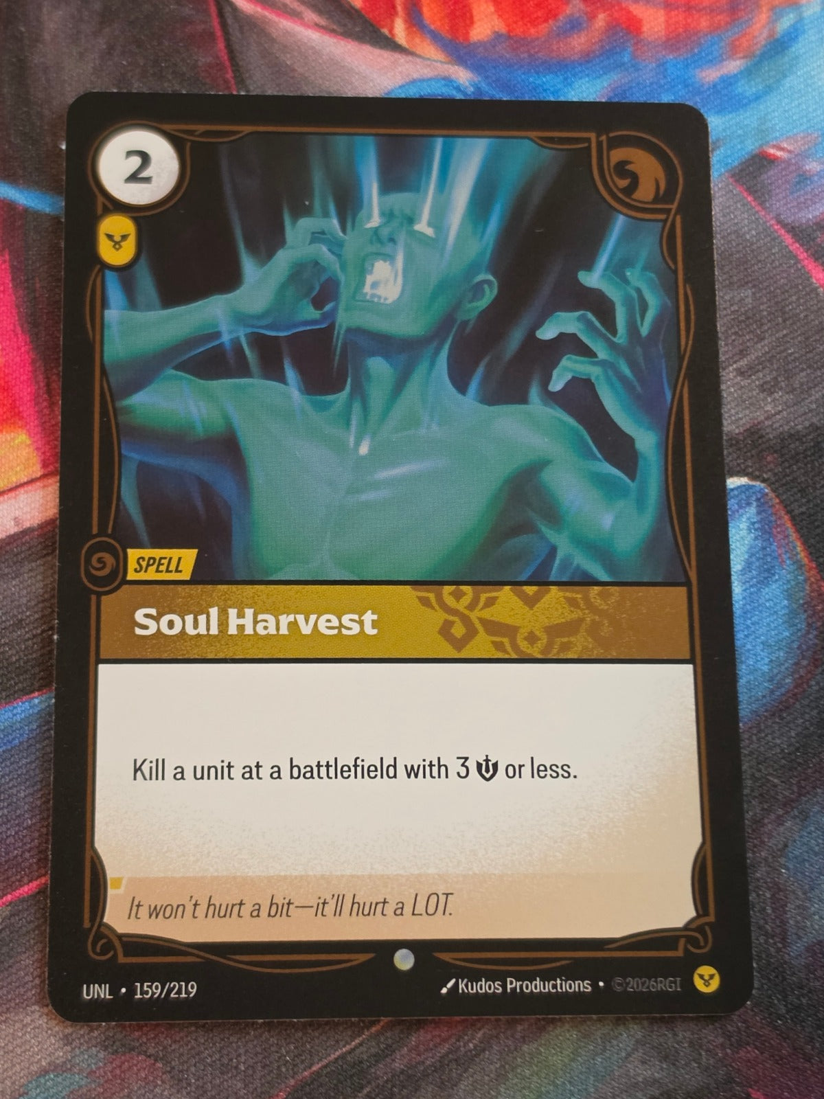Soul Harvest - 159/219 - Unleashed - Common - NM
