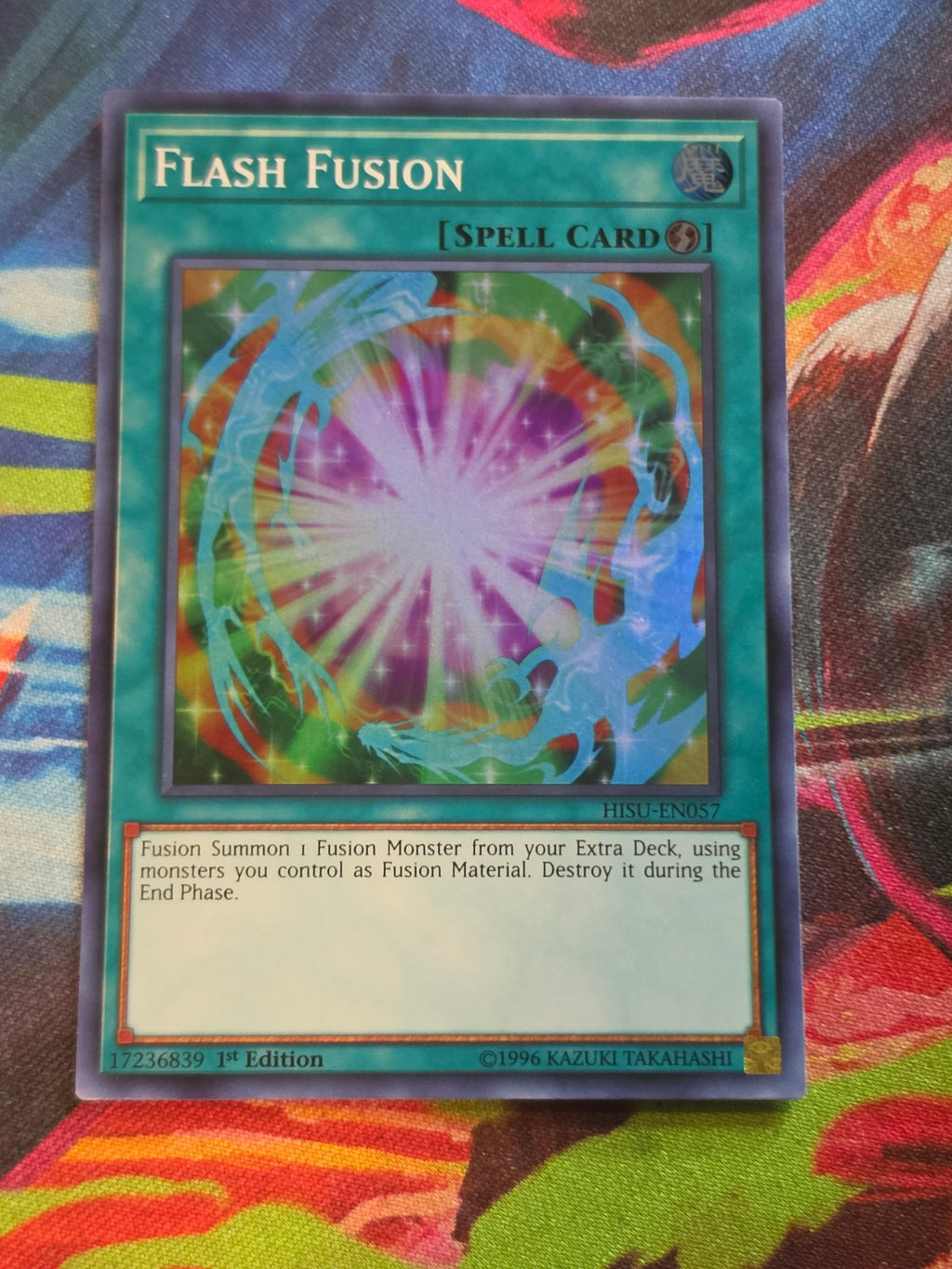 Flash Fusion Super Rare Hidden Summoners HISU-EN057 LP