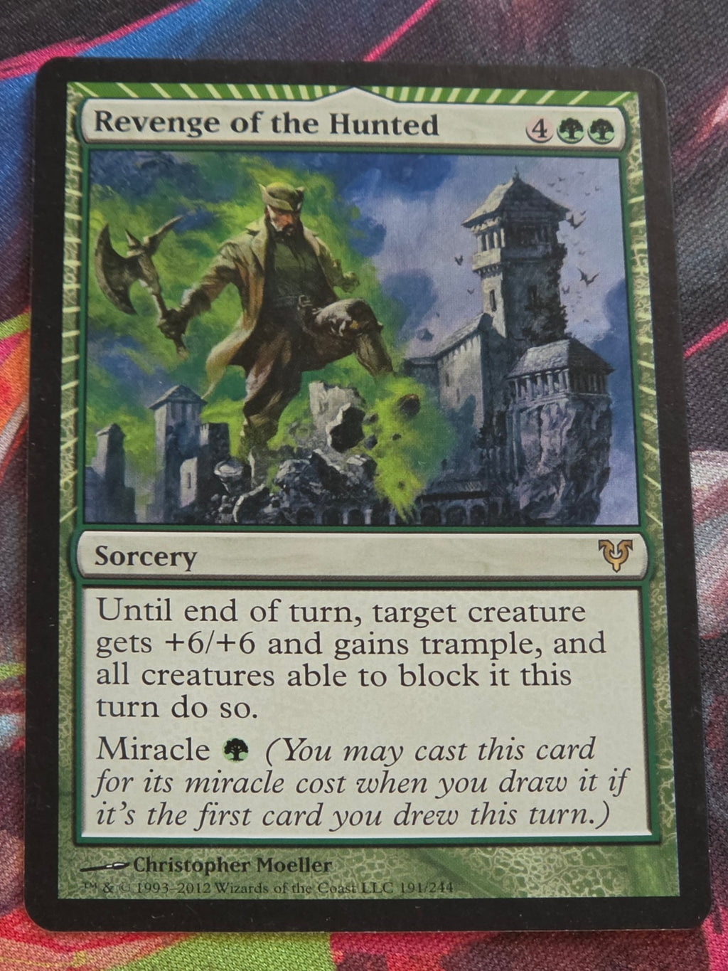 Revenge of the Hunted - 191 - Avacyn Restored - Rare - LP - MTG