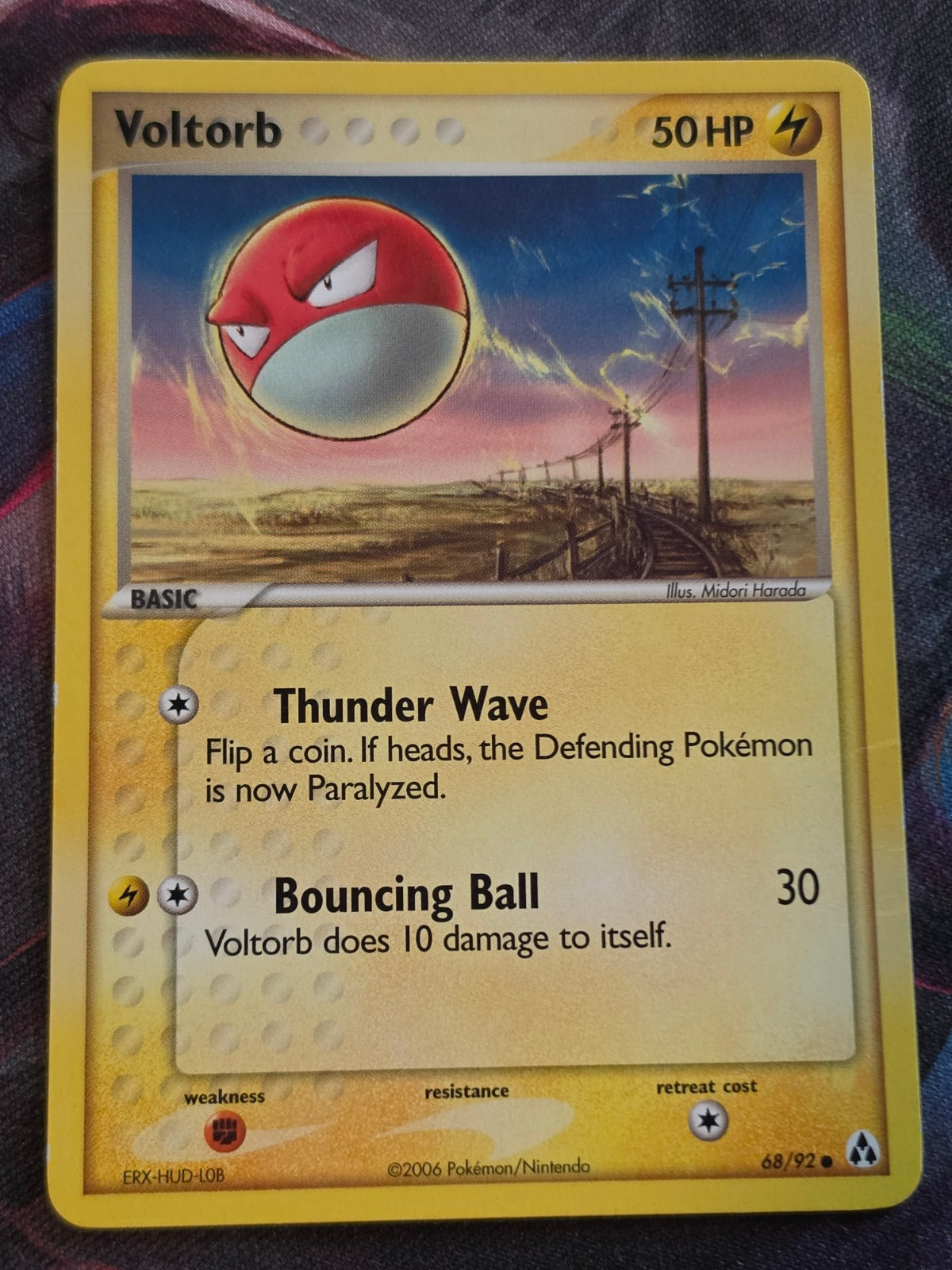 Voltorb - 68/92 - EX Legend Maker - Common - MP - Pokemon