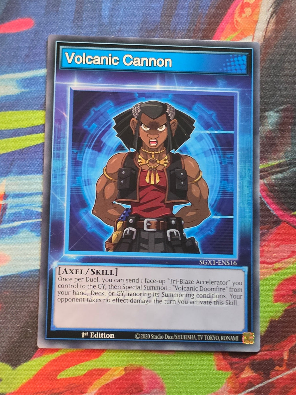 Volcanic Cannon Common Speed Duel GX: Duel Academy Box SGX1-ENS16 1st Edition LP Yu-Gi-Oh!