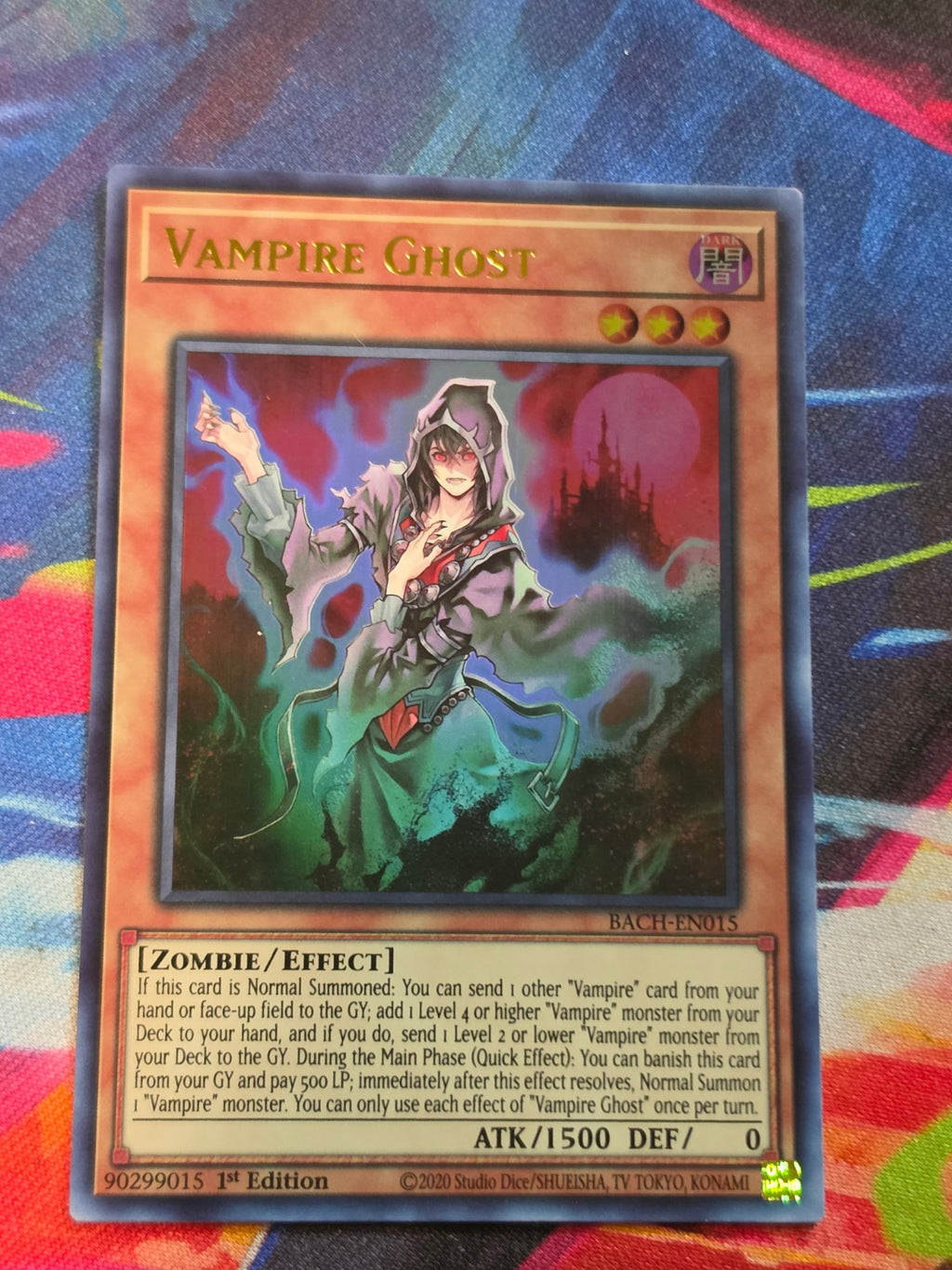 Vampire Ghost Ultra Rare Battle of Chaos BACH-EN015 LP