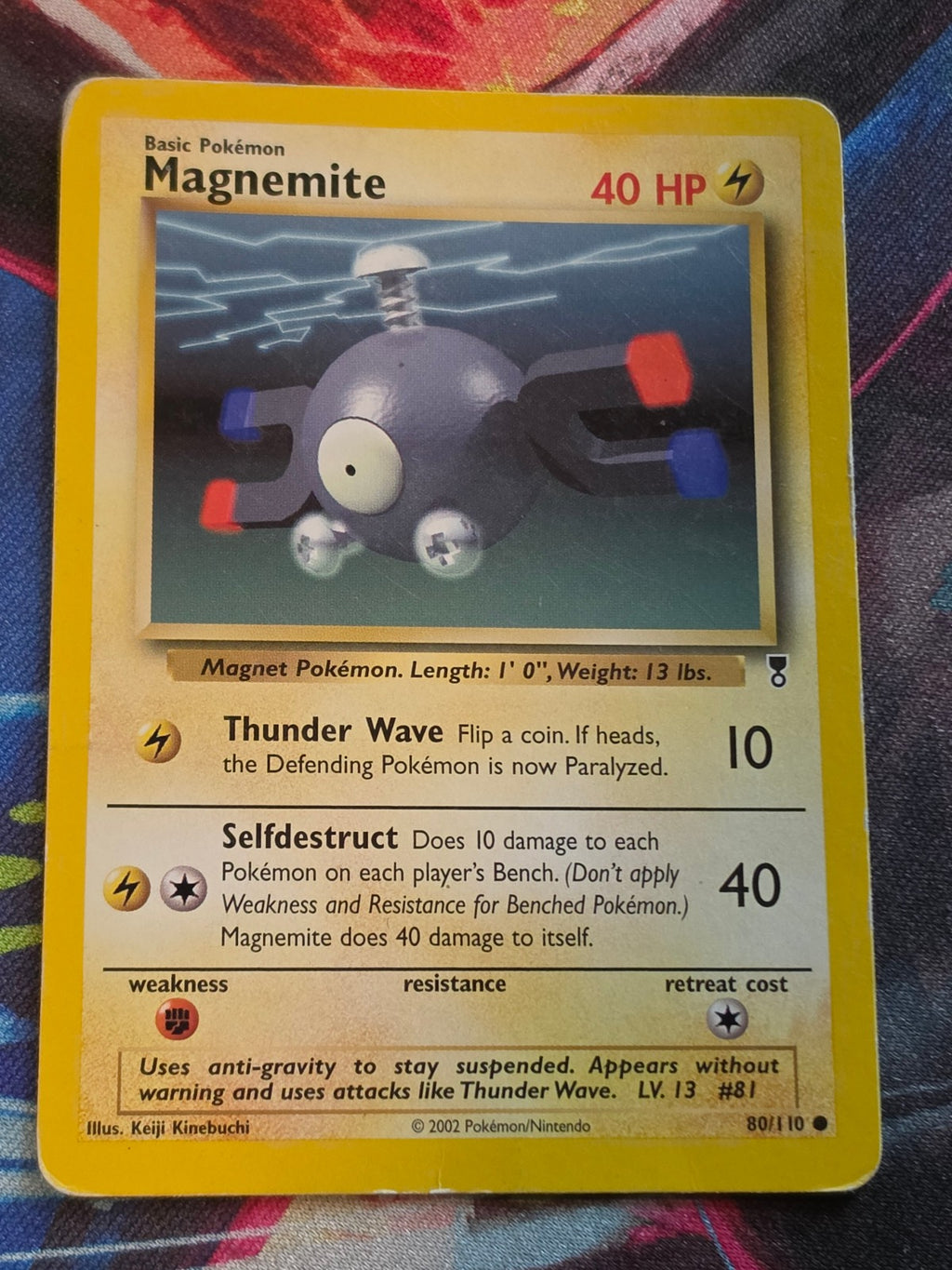 Magnemite Common Legendary Collection 080/110 HP Pokemon