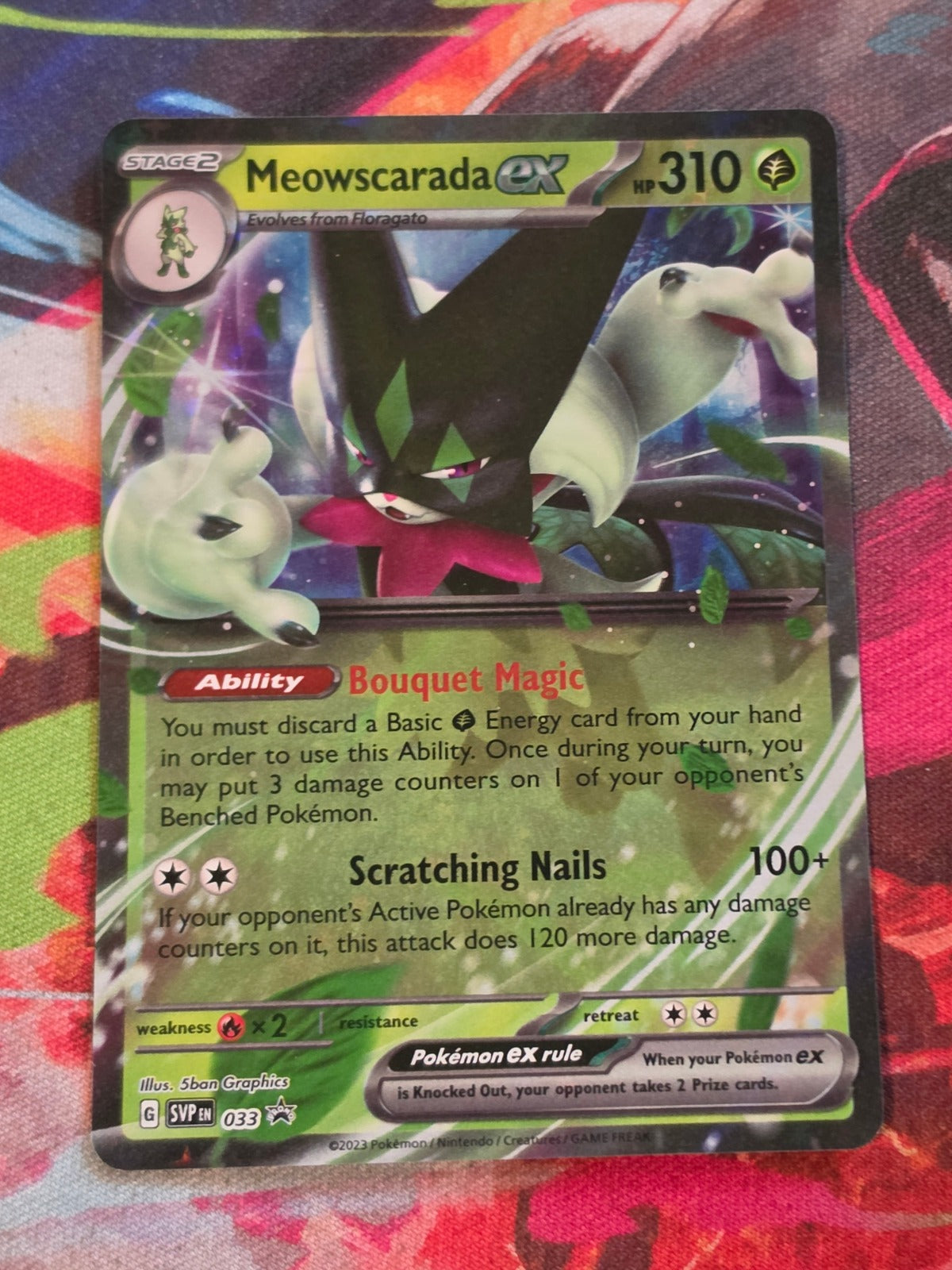 Meowscarada ex - 033 - SV: Scarlet & Violet Promo Cards - Promo - NM Pokemon