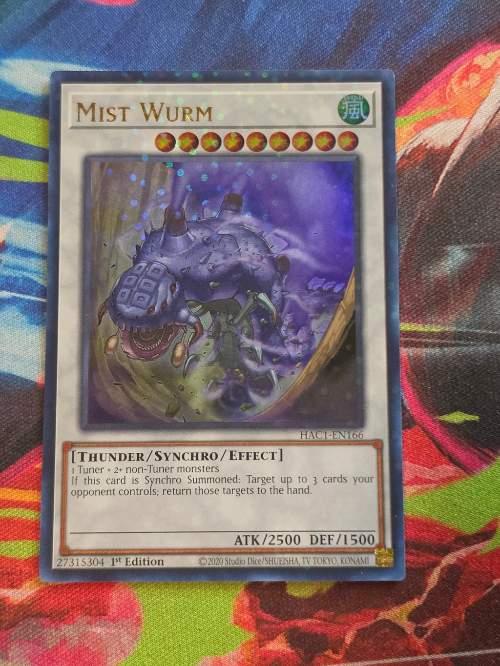 Mist Wurm (Duel Terminal) Duel Terminal Technology Ultra Rare Hidden Arsenal: Chapter 1 HAC1-EN166 LP