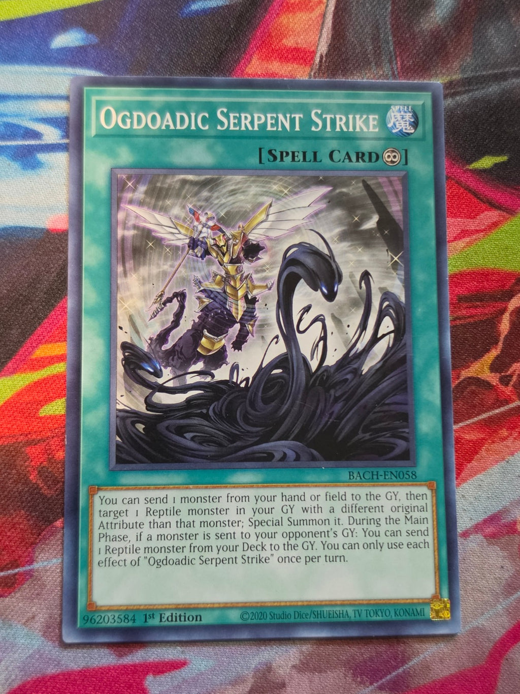 Ogdoadic Serpent Strike Common Battle of Chaos BACH-EN058 LP