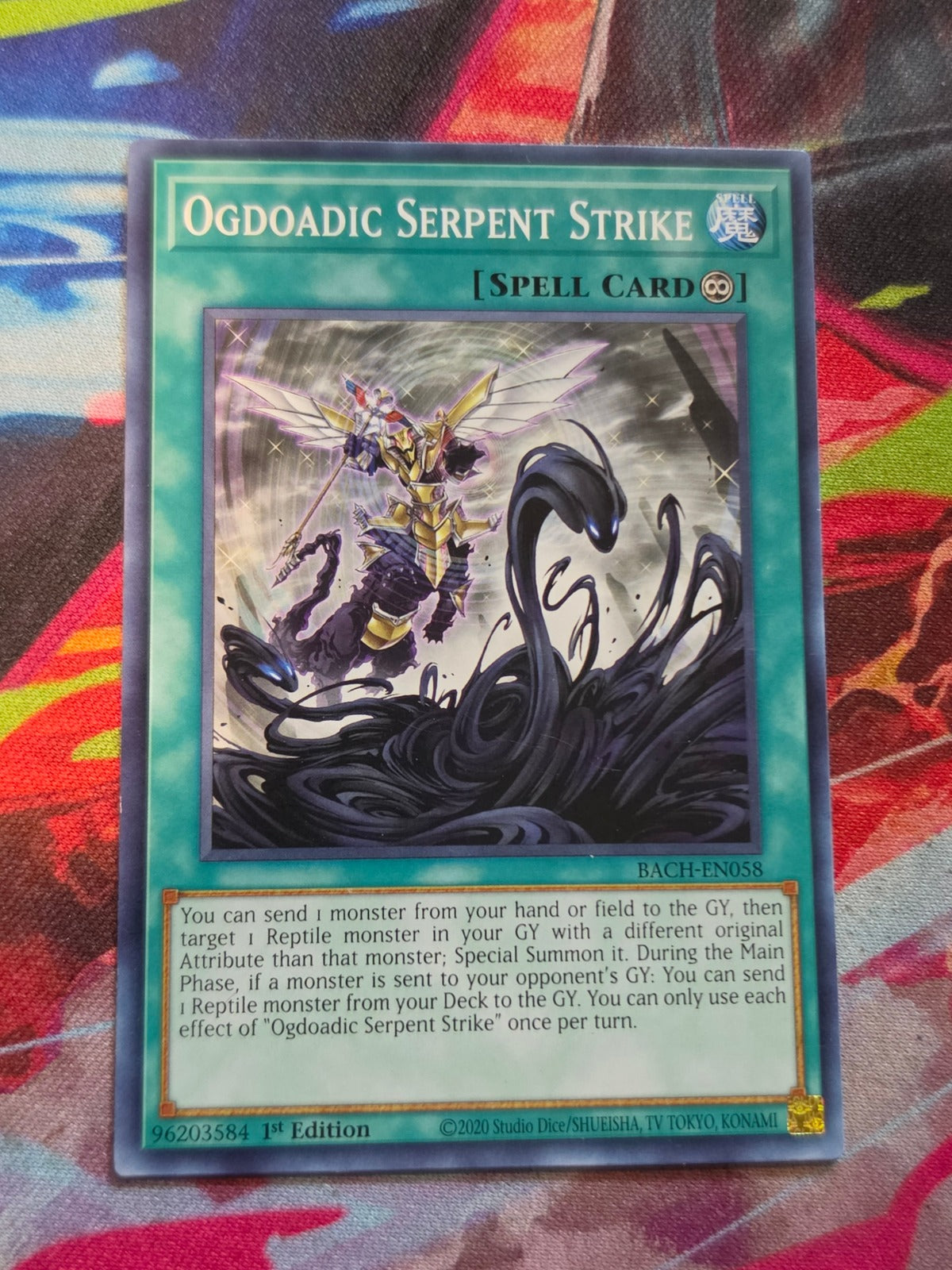 Ogdoadic Serpent Strike Common Battle of Chaos BACH-EN058 LP