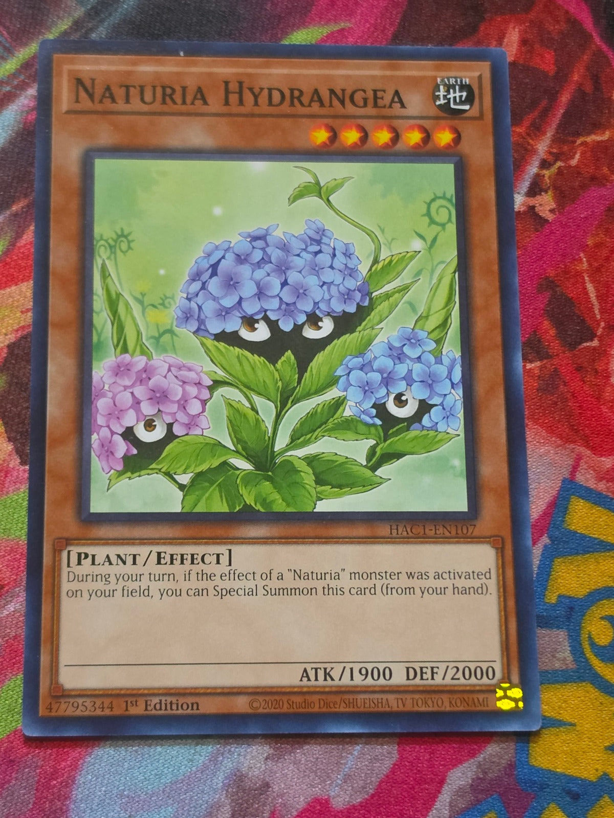 Naturia Hydrangea Common Hidden Arsenal: Chapter 1 HAC1-EN107 LP