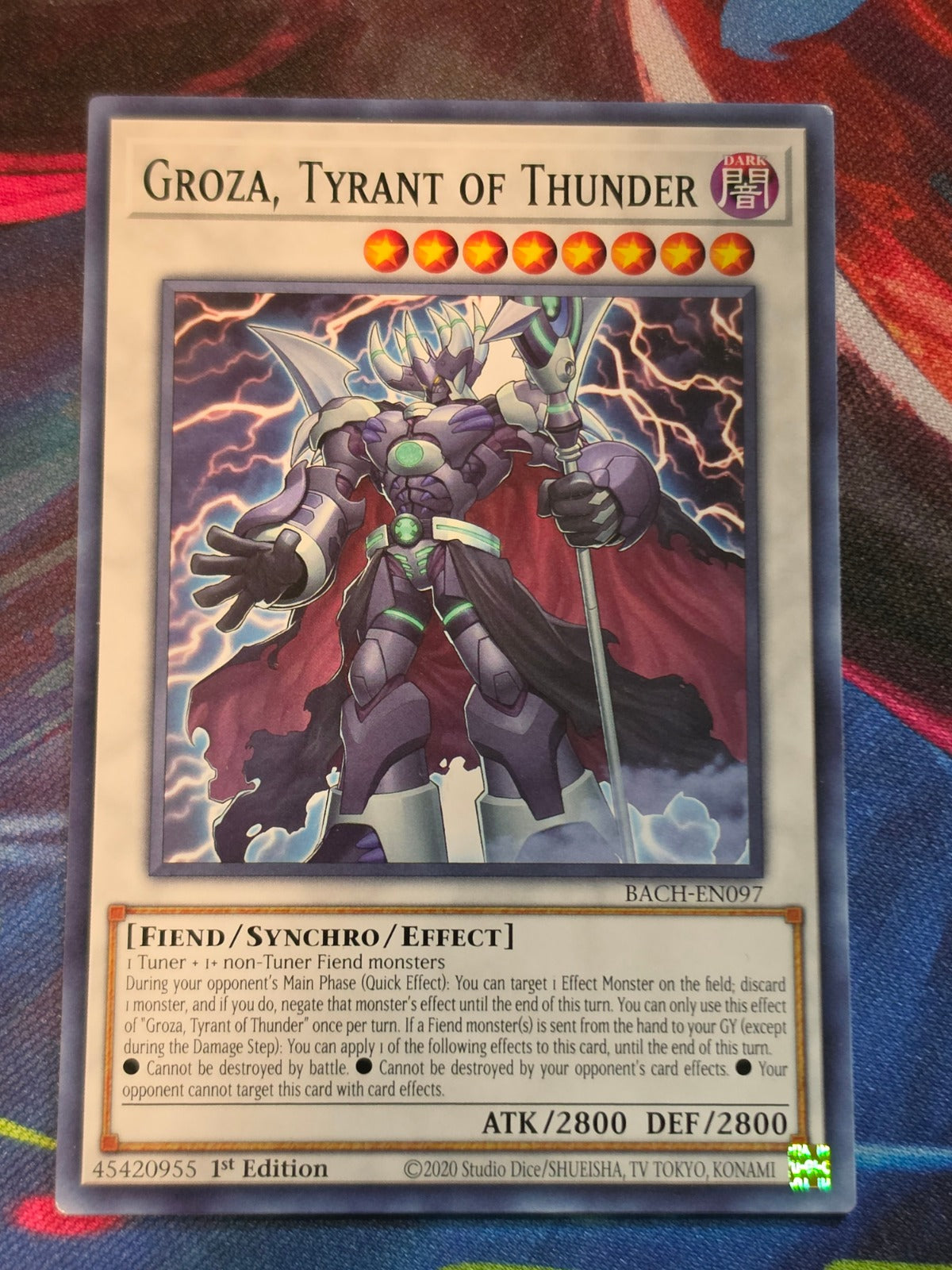 Groza, Tyrant of Thunder Common Battle of Chaos BACH-EN097 LP