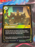 King's Edict - 237/298 - Origins - Rare - NM