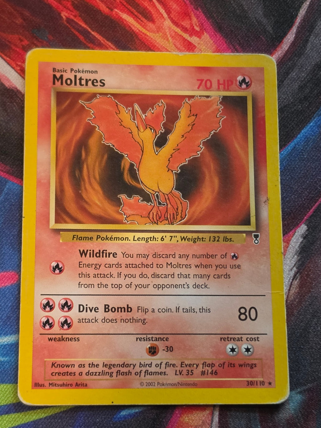 Moltres Rare Legendary Collection 030/110 HP Pokemon