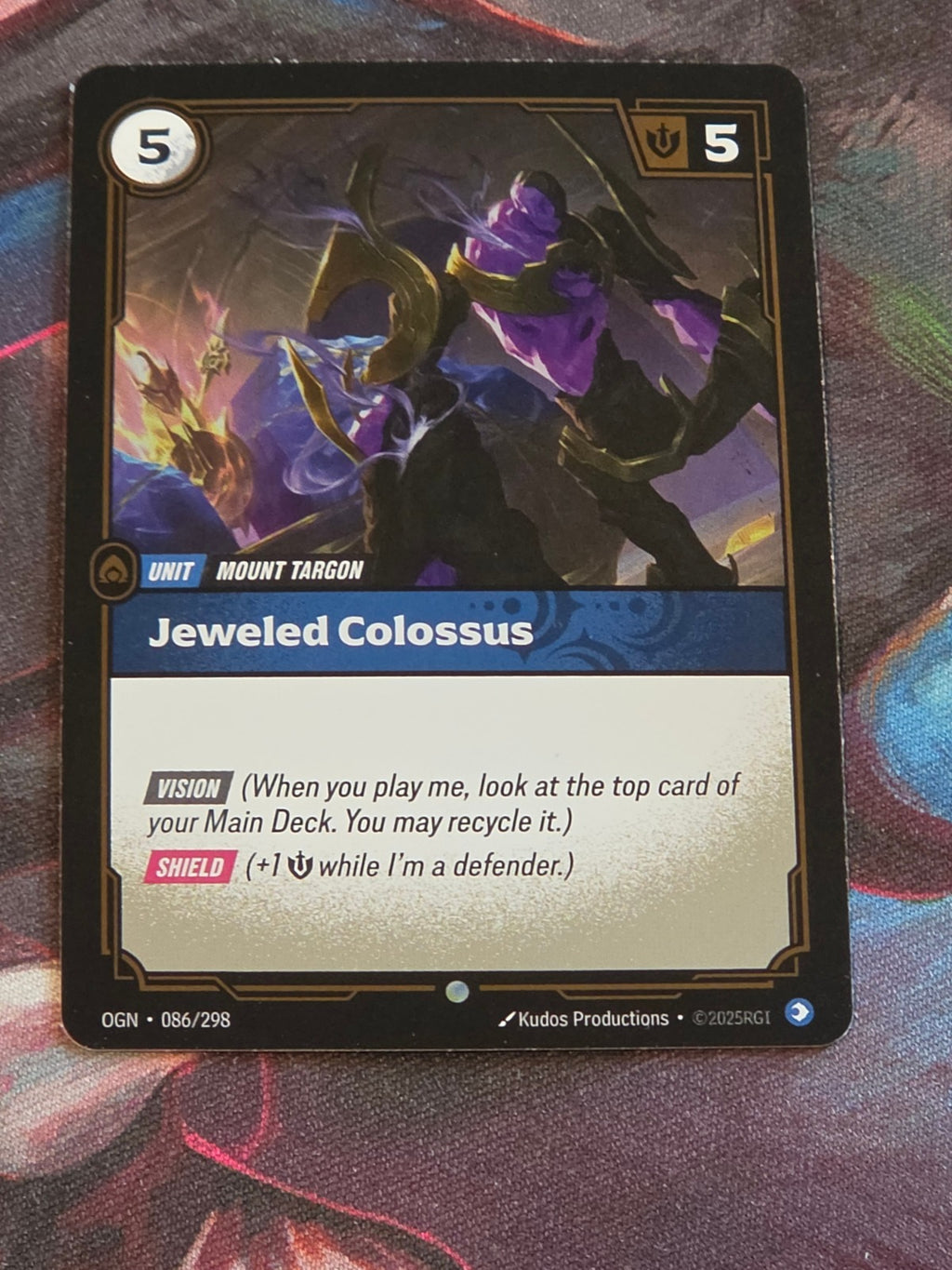 Jeweled Colossus - 086/298 - Origins - Common - NM