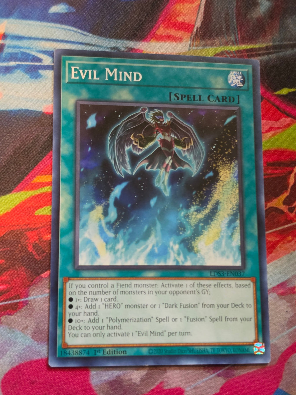 Evil Mind Common Legendary Duelists: Season 3 LDS3-EN037 LP