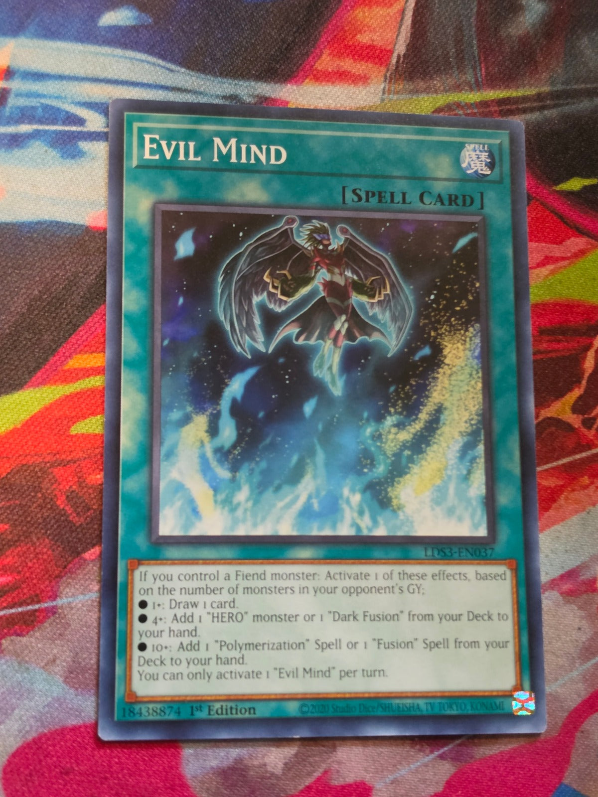 Evil Mind Common Legendary Duelists: Season 3 LDS3-EN037 LP