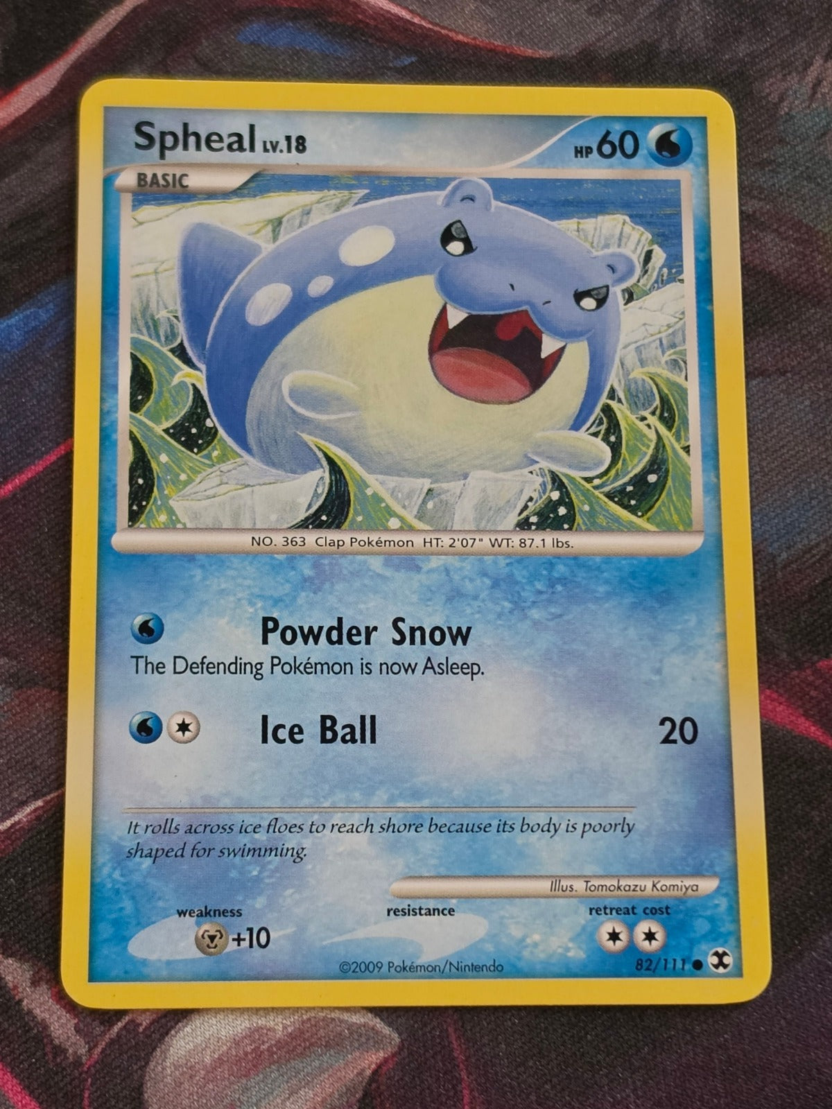 Spheal - 82/111 - Rising Rivals - Common - LP - Pokemon