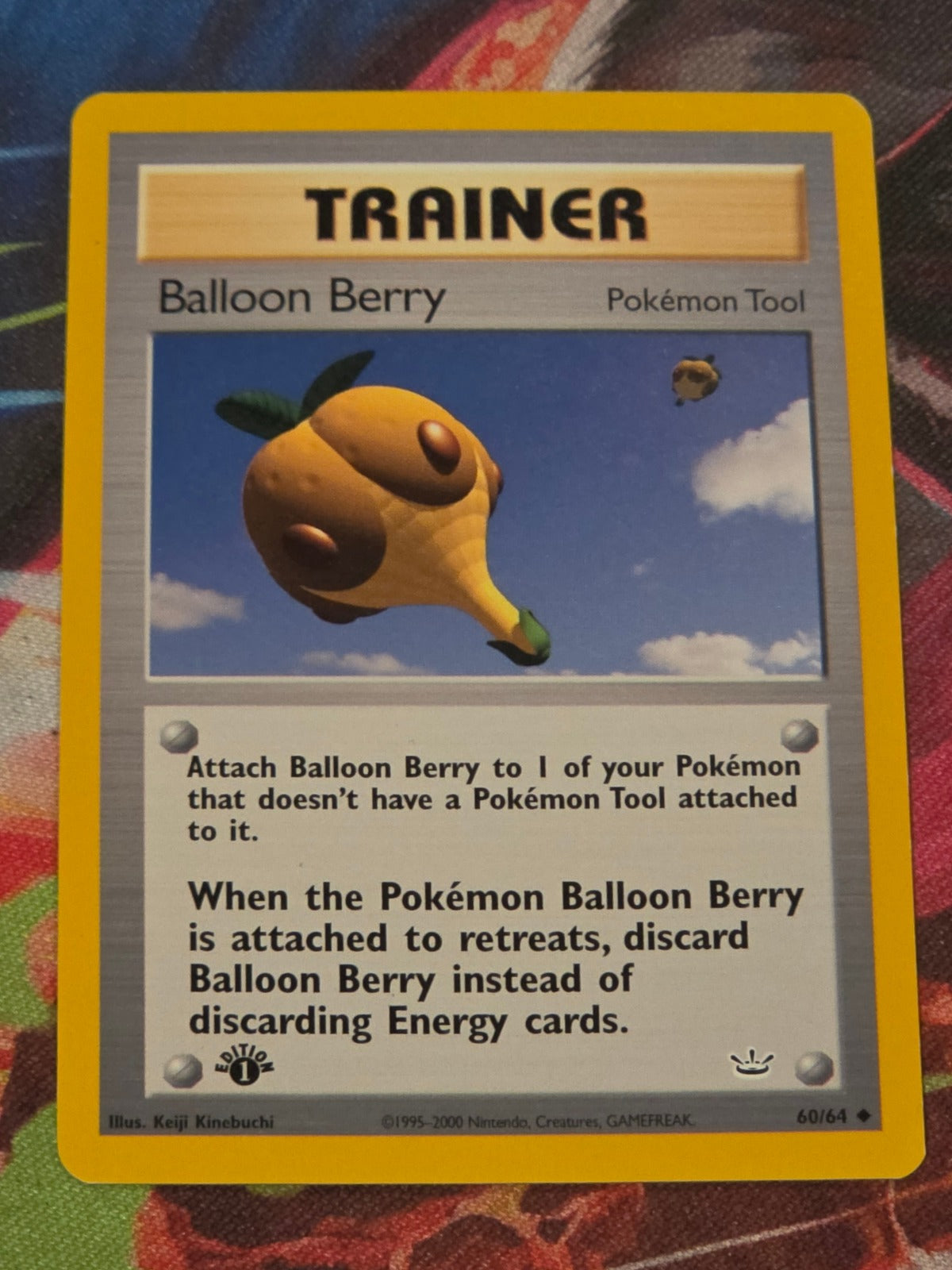 Balloon Berry - 60/64 - Neo Revelation - Uncommon - 1st Edition - LP Pokemon