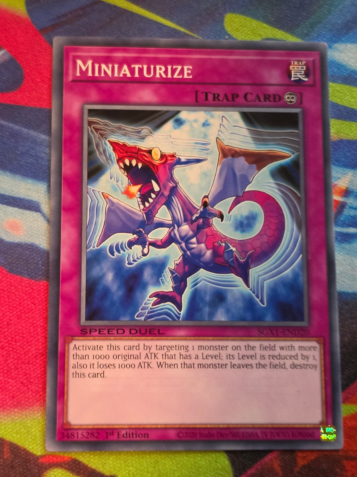 Miniaturize Common Speed Duel GX: Duel Academy Box SGX1-END20 1st Edition LP Yu-Gi-Oh!
