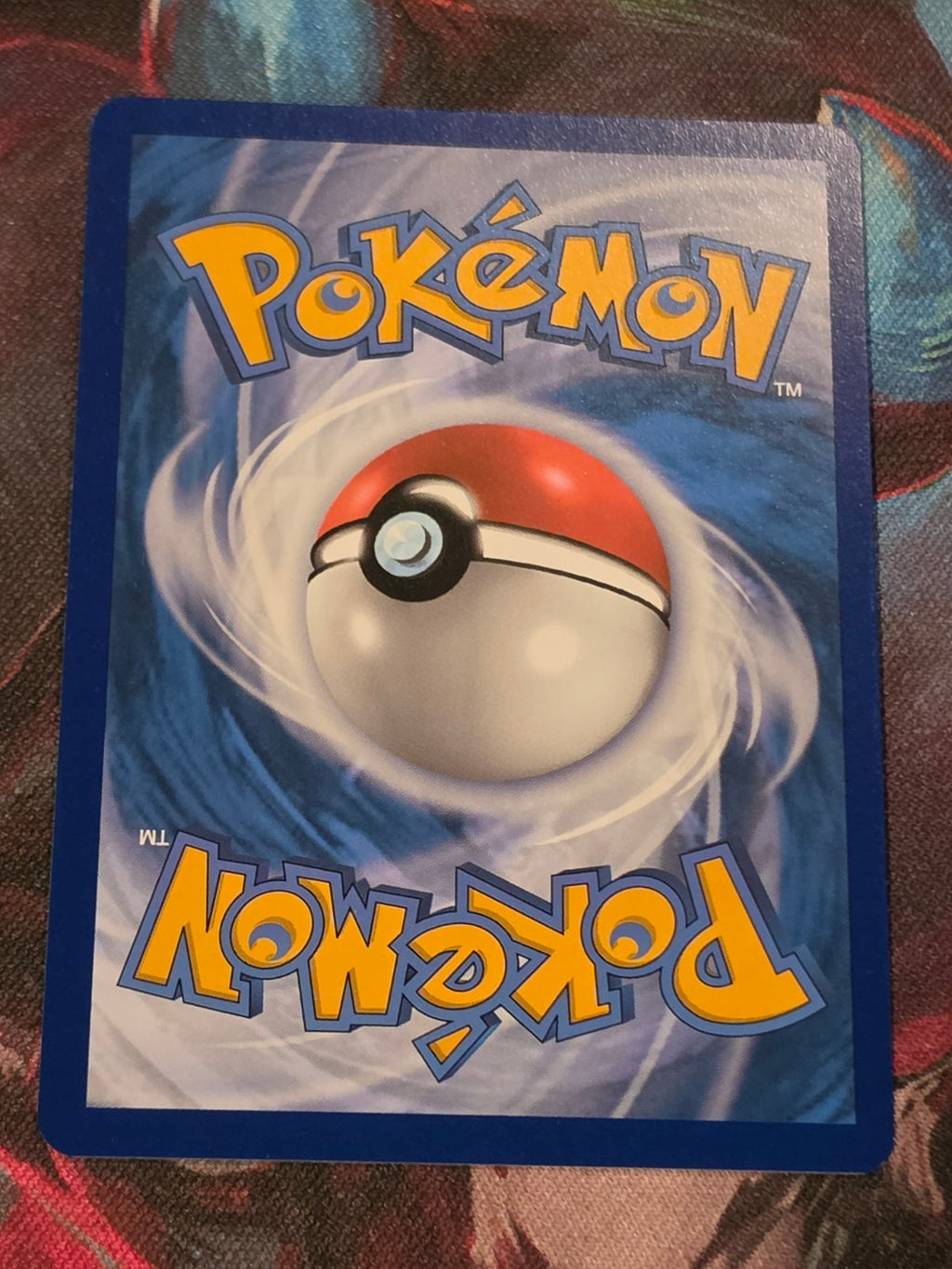 Entei Shiny Rare Paldean Fates 112/091 NM Pokemon (Back)