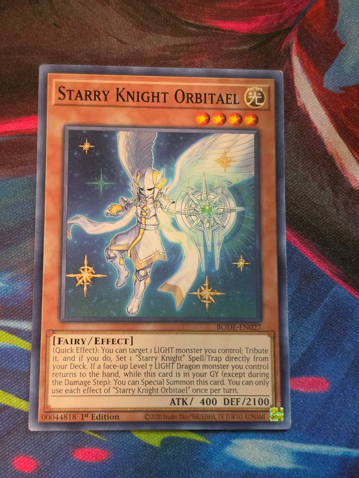 Starry Knight Orbitael Common Burst of Destiny BODE-EN027 LP