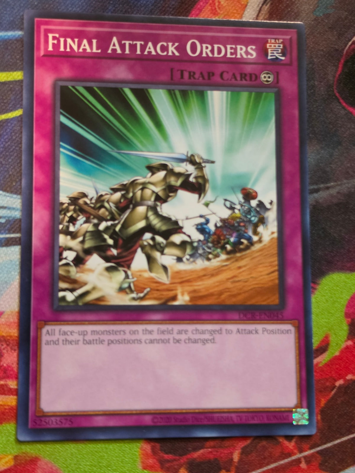 Final Attack Orders Common Dark Crisis (25th Anniversary Edition) DCR-EN045 LP