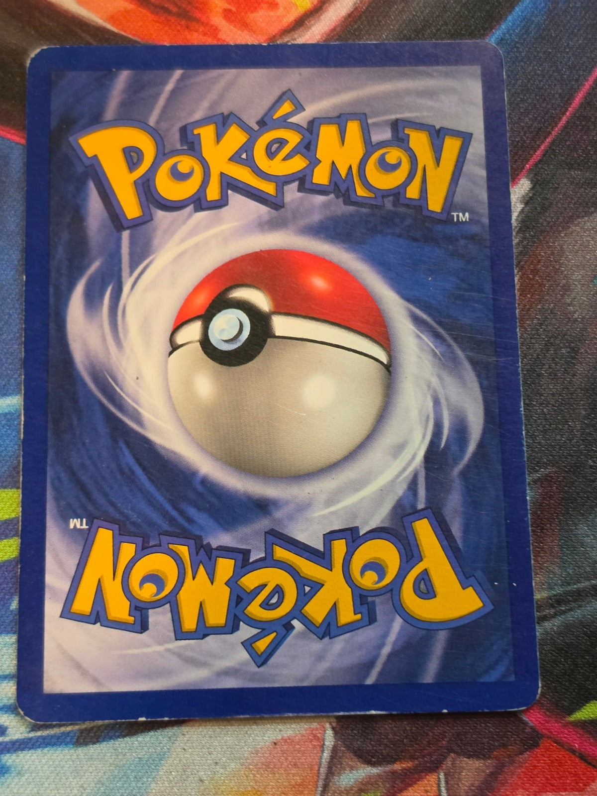 Water Energy Shadowless Base Set Common 102/102 LP Pokemon (Back)