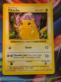 Pikachu (Red Cheeks) Shadowless Base Set Common 058/102 NM Pokemon