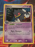 Banette Holo Rare EX Crystal Guardians 1/100 MP Pokemon