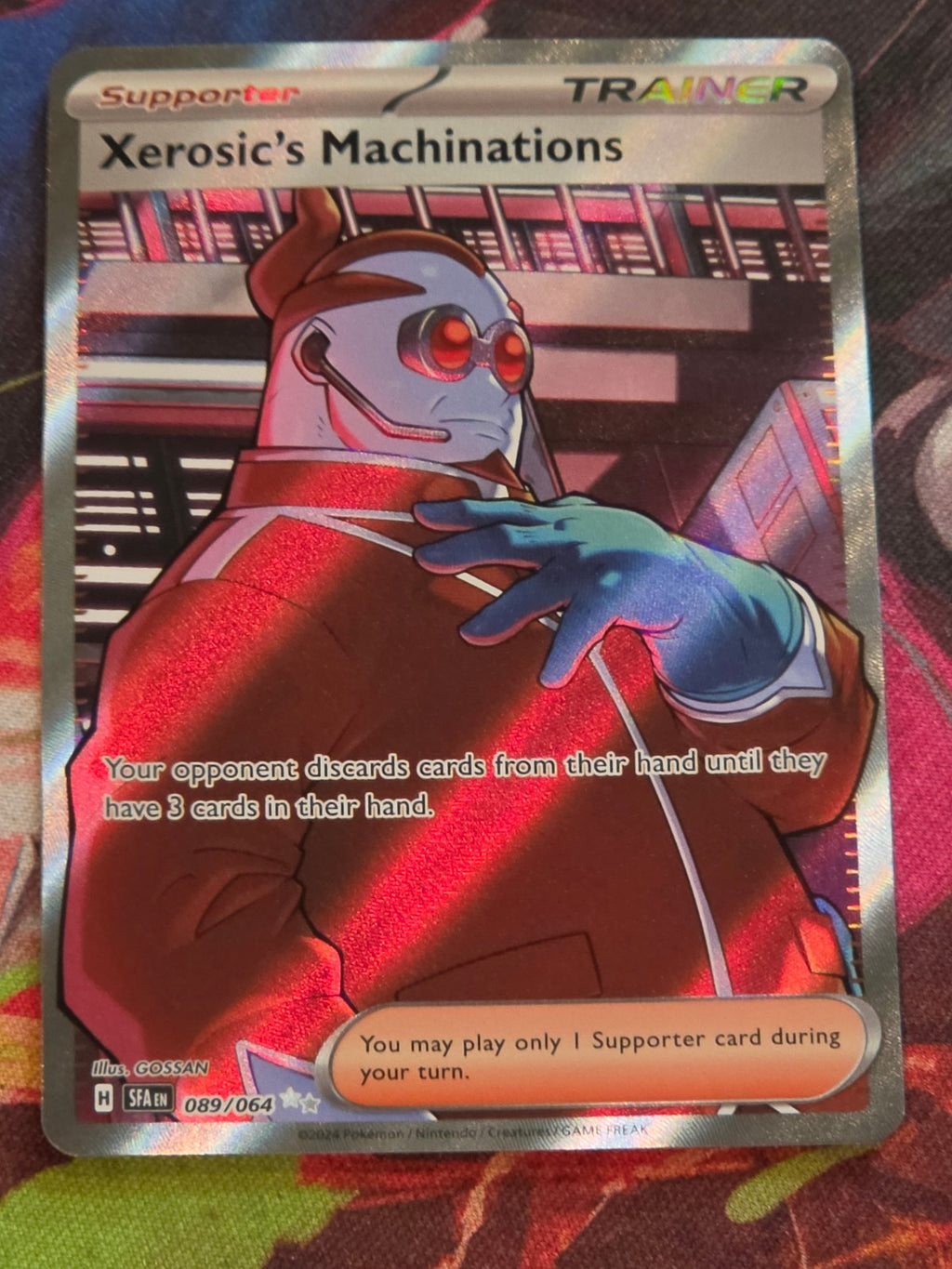 Xerosic's Machinations Ultra Rare SV: Shrouded Fable 089/064 NM Pokemon