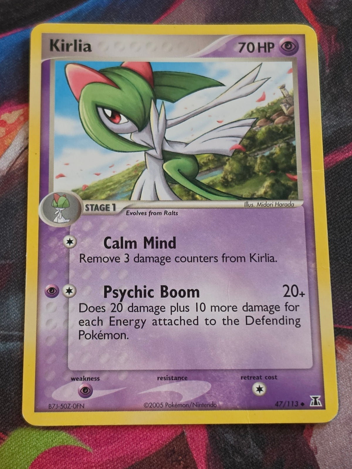 Kirlia - 47/113 - EX Delta Species - Uncommon - DMG - Pokemon