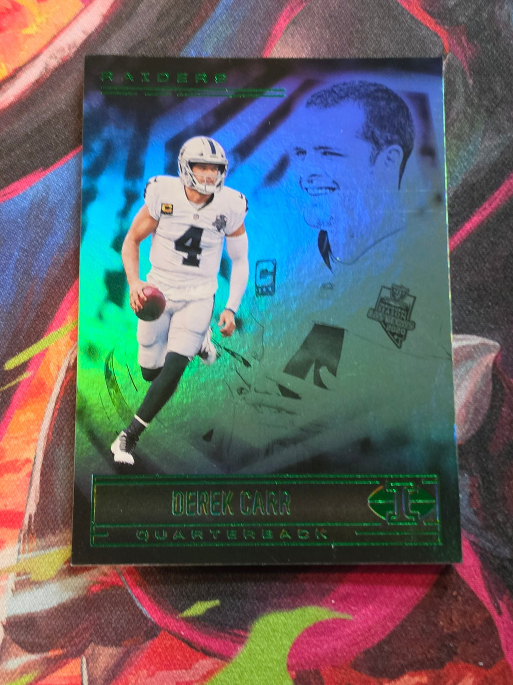 Derek Carr 2021 Panini Illusions 26 NM Football