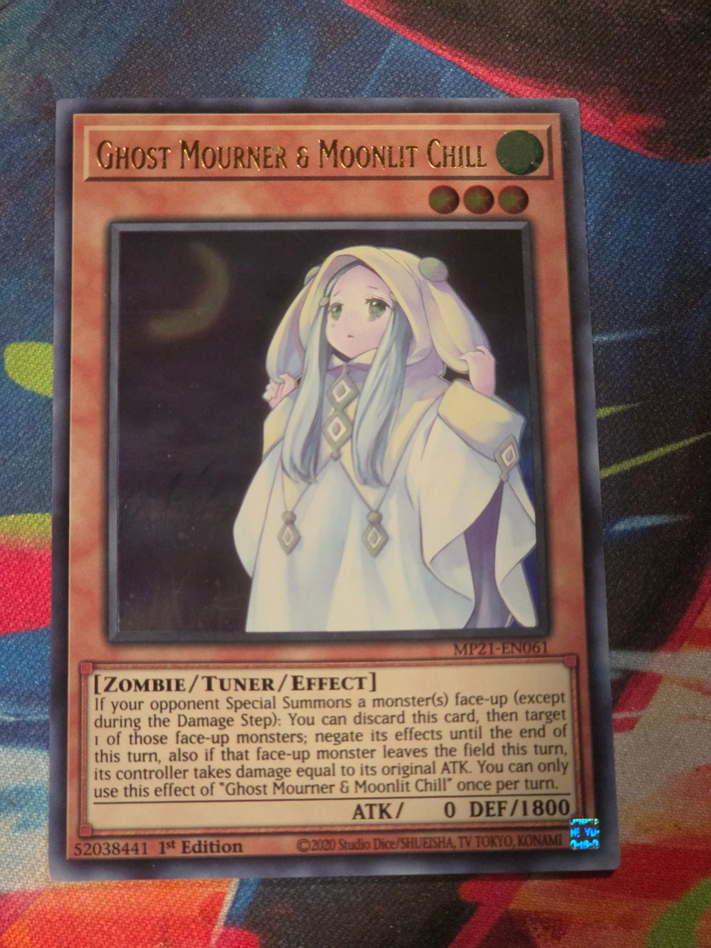 Ghost Mourner & Moonlit Chill Ultra Rare 2021 Tin of Ancient Battles MP21-EN061 1st Edition LP Yu-Gi-Oh!
